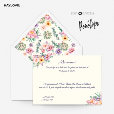 Invitacion HAYLOVIU penelope