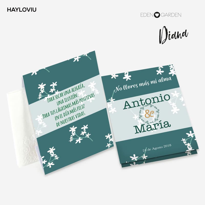 lágrimas boda HAYLOVIU diana