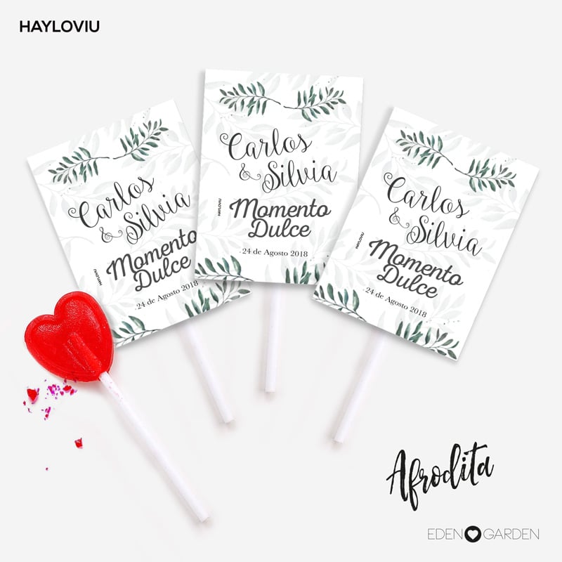 piruleta regalo HAYLOVIU afrodita