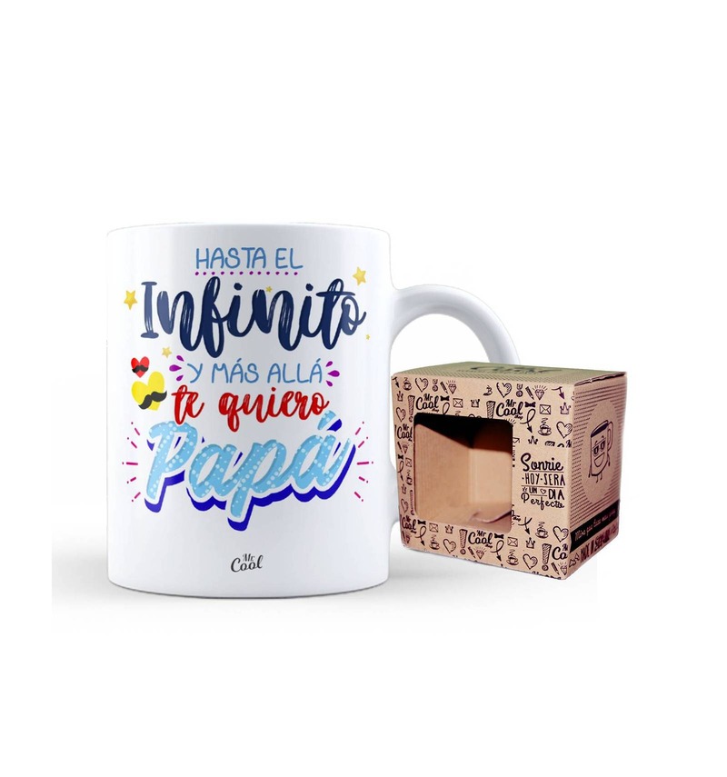 Taza Hasta el infinito papá