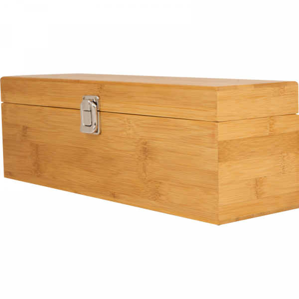 set vino cellar bambu cerrado