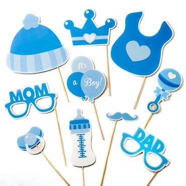 set postizos infantil azul