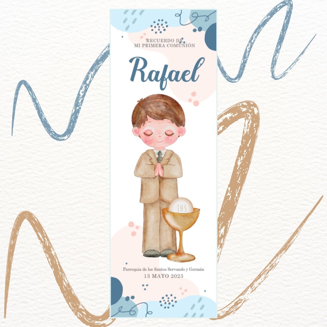 Recordatorio Primera Comunión mod. Rafael