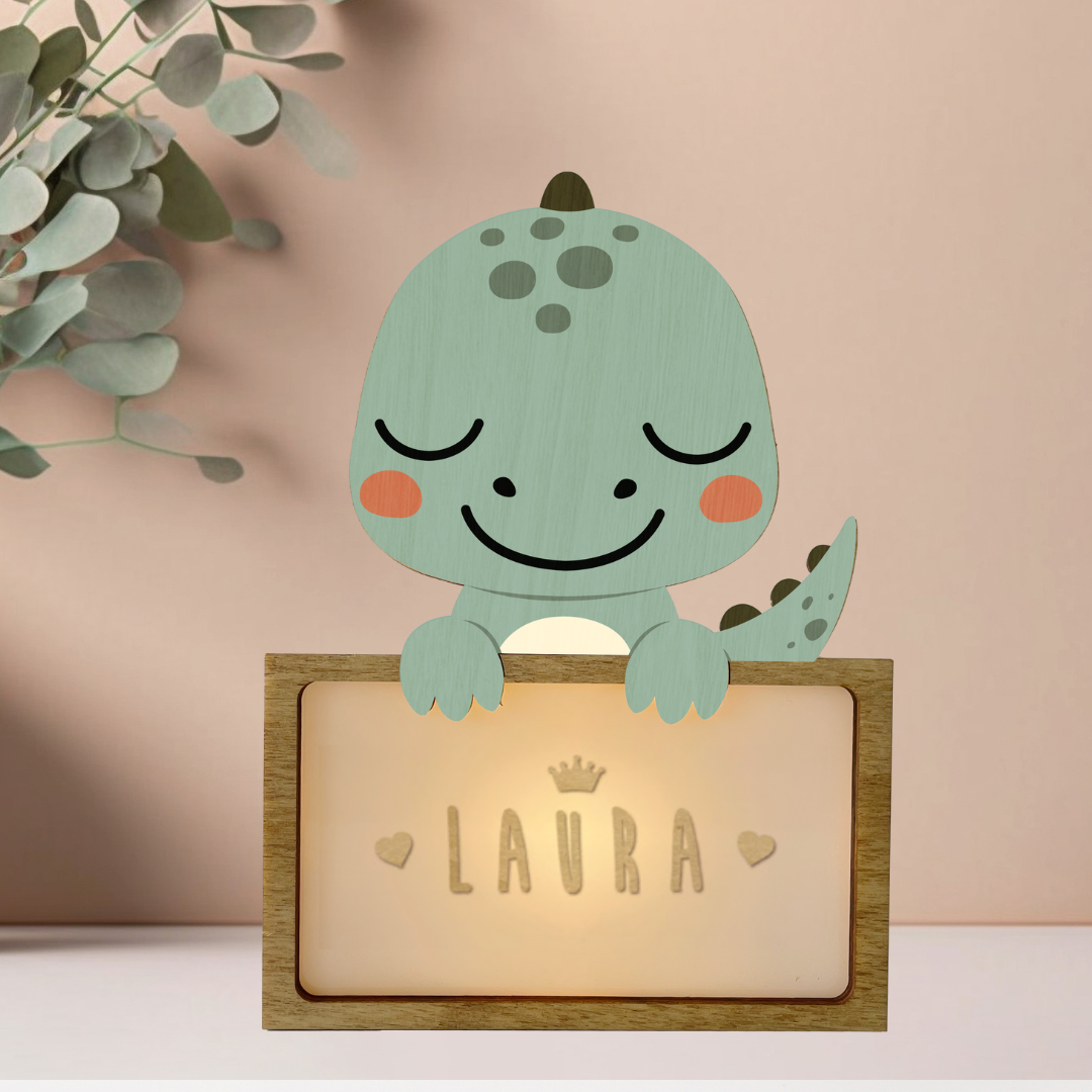 Lámpara dinosaurio vintiun